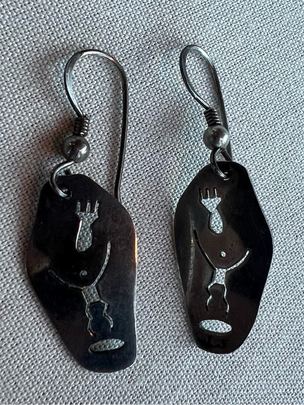 Urban Fetishes earrings Mexico 925 Sterling Artist alice seeley 90s shaman